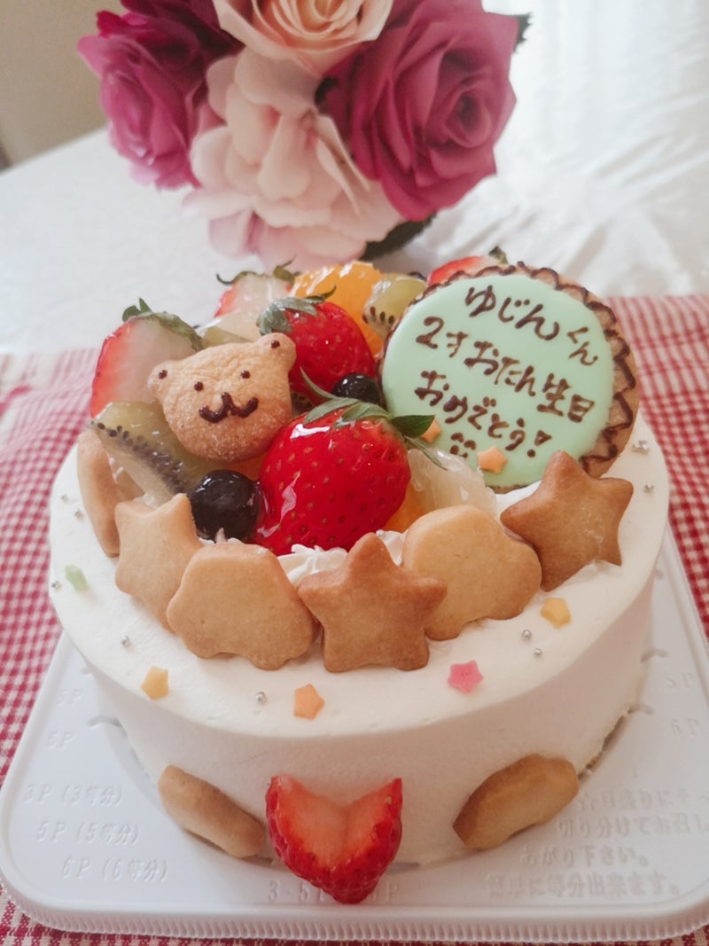 お誕生日ケーキ スイーツボックス うなぎ 三重県津市ケーキ教室 み ゆのsweetsdiary