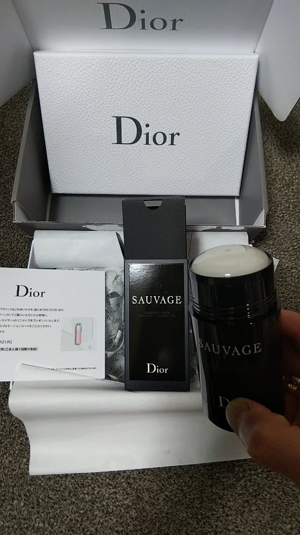 最安挑戦！ Dior ソヴァージュパフュームボディスティック 