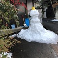雪像の門番