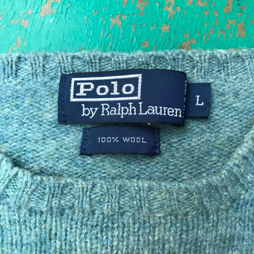 ウールニット・セーターのご紹介！Ralph Lauren縛り！！ | 立川 古着屋 