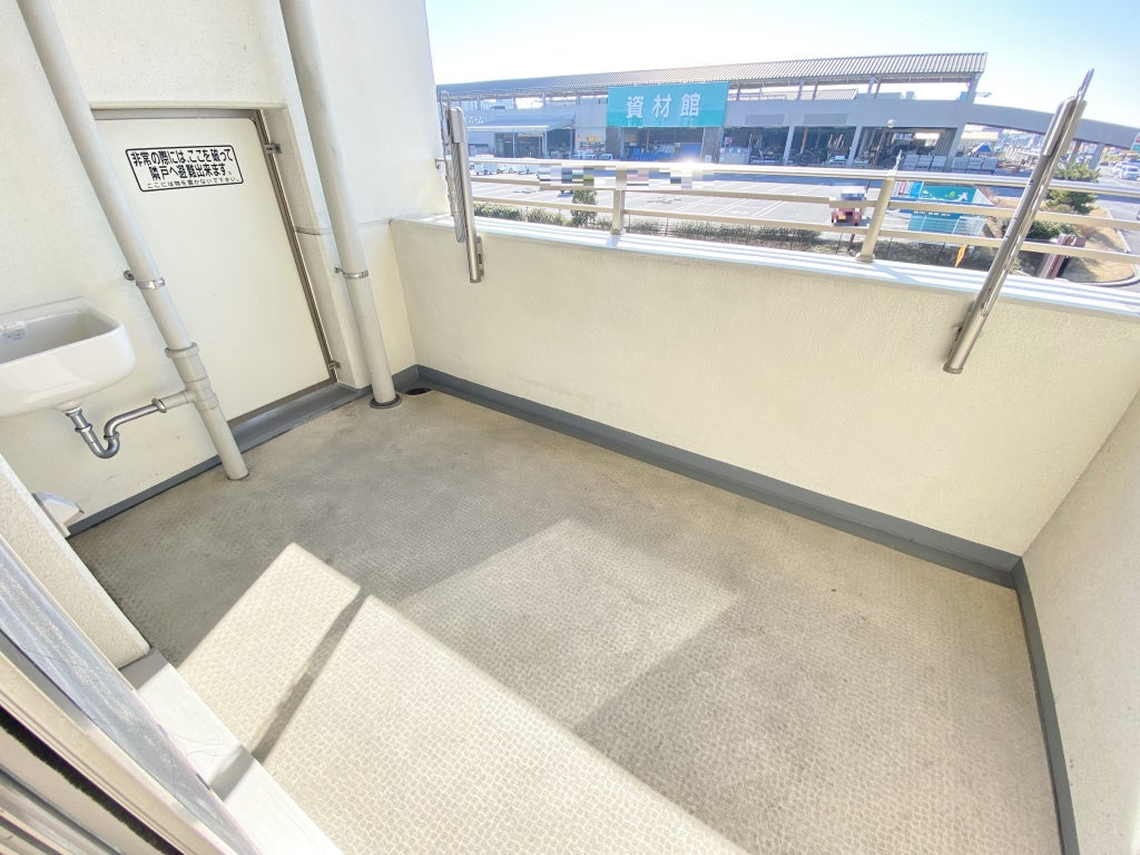 彦根市馬場2丁目 中古マンション バルコニー|滋賀で家を探すなら匠工房