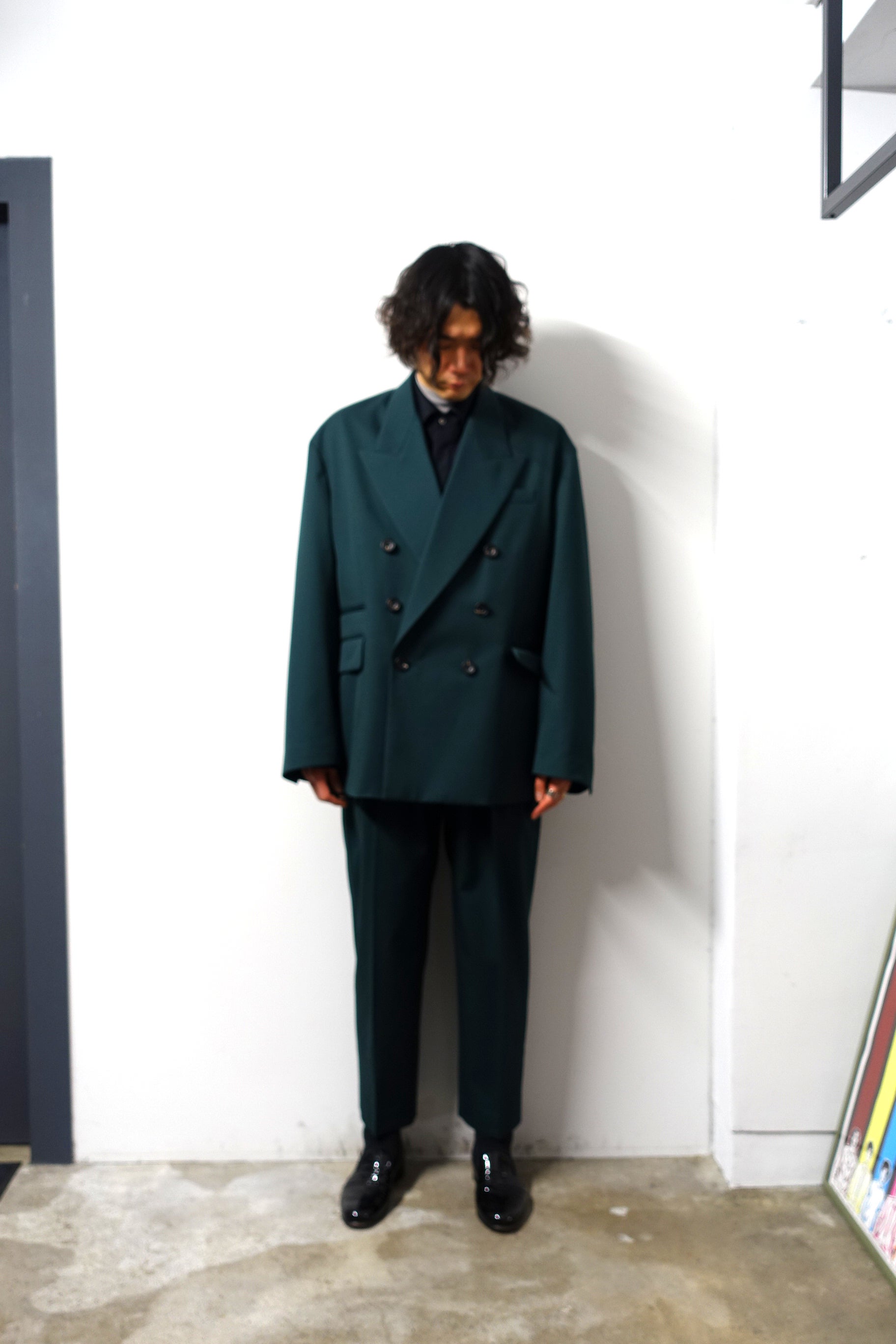stein(シュタイン)/EX WIDE TAPERED TROUSERS/Green 通販 取り扱い 