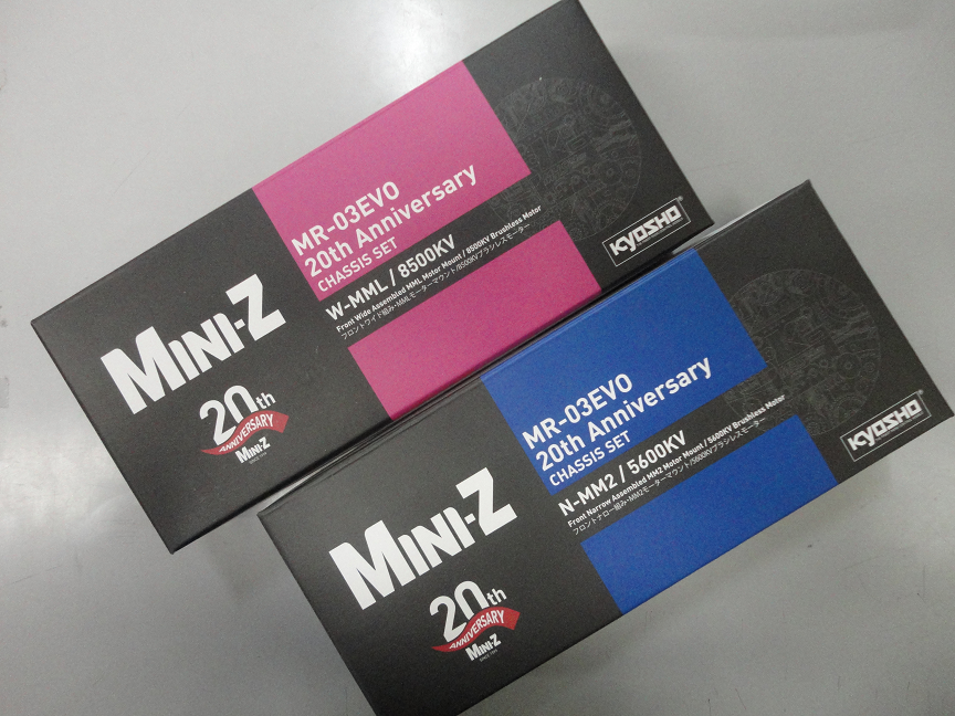 ラジコン】Mini-Z MR-03EVO２０周年記念モデル！ | ホビーショップ