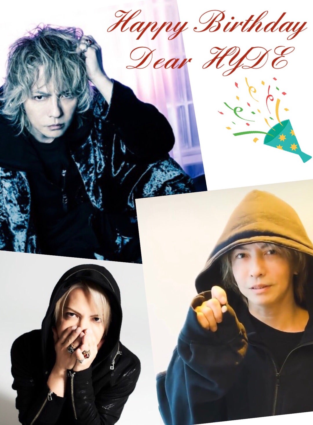 Hydeさんお誕生日おめでとうございます L A Lyric
