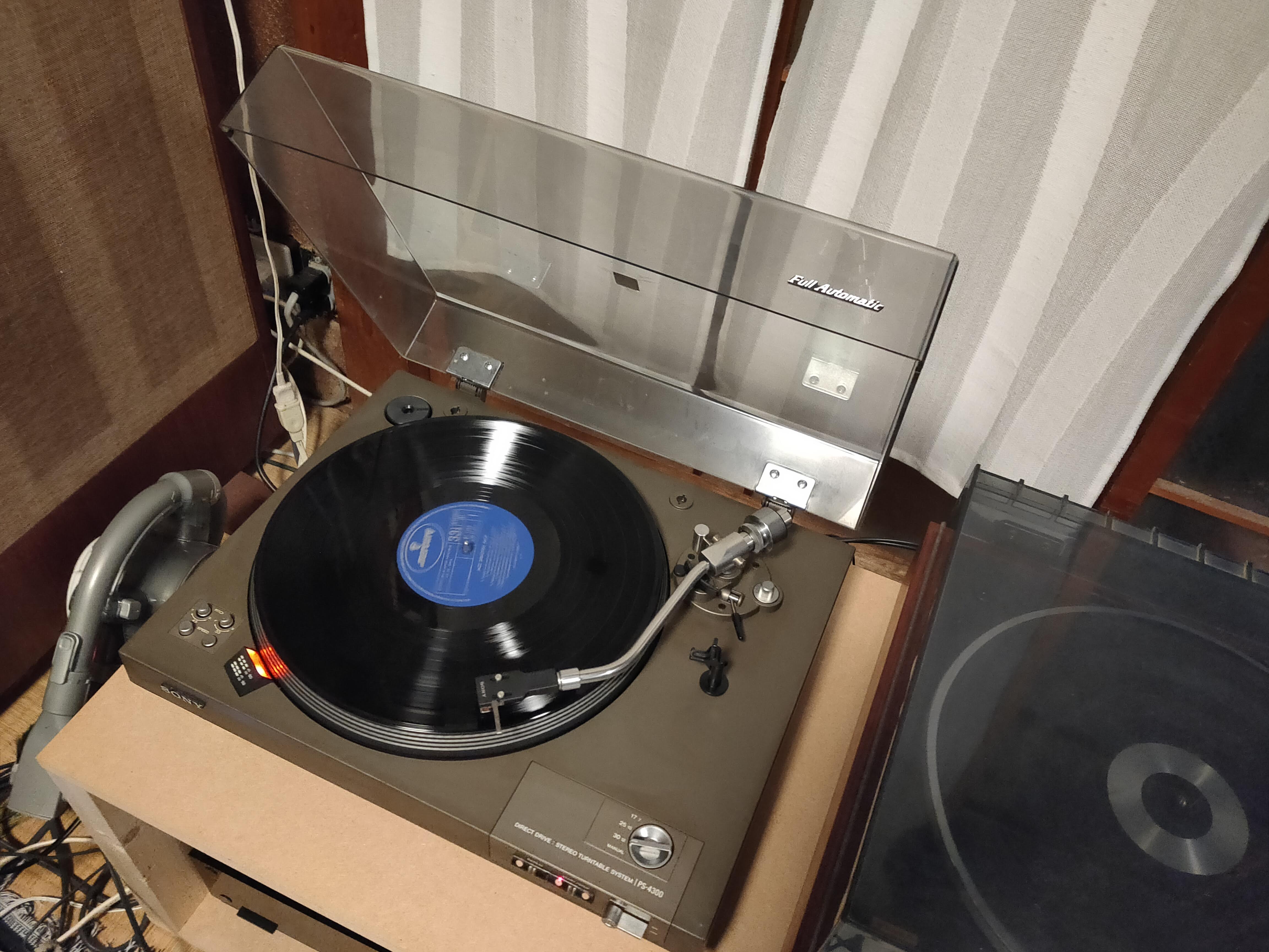SONY PS-4300 フルオートマティックレコードプレーヤー 一番の贈り物