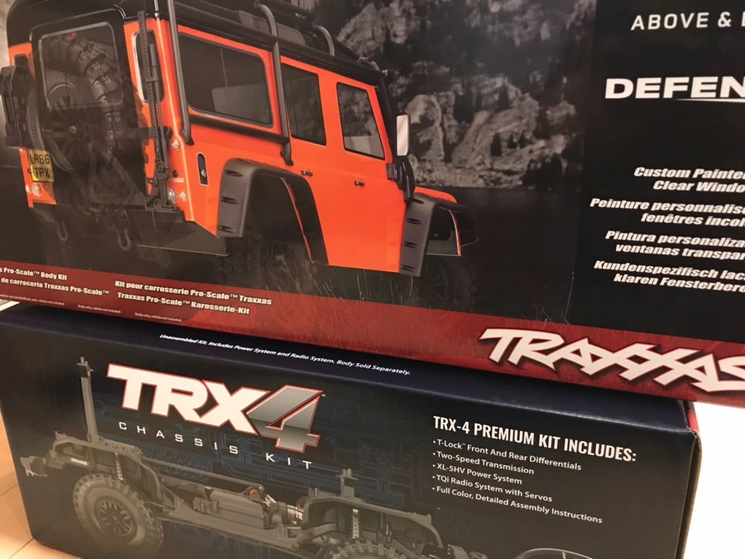 TRX-4 Kit + ディフェンダーボディ | うちラジブログ