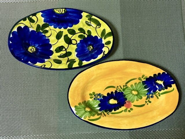 ■スペイン陶器■ハエン　絵皿Ｇ Φ２６ 502GＮＯ．７