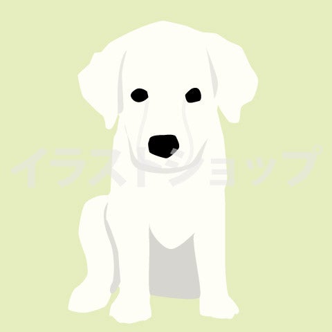 ラブラドール レトリバーの可愛い子犬イラスト イラストショップ管理人たちのブログ