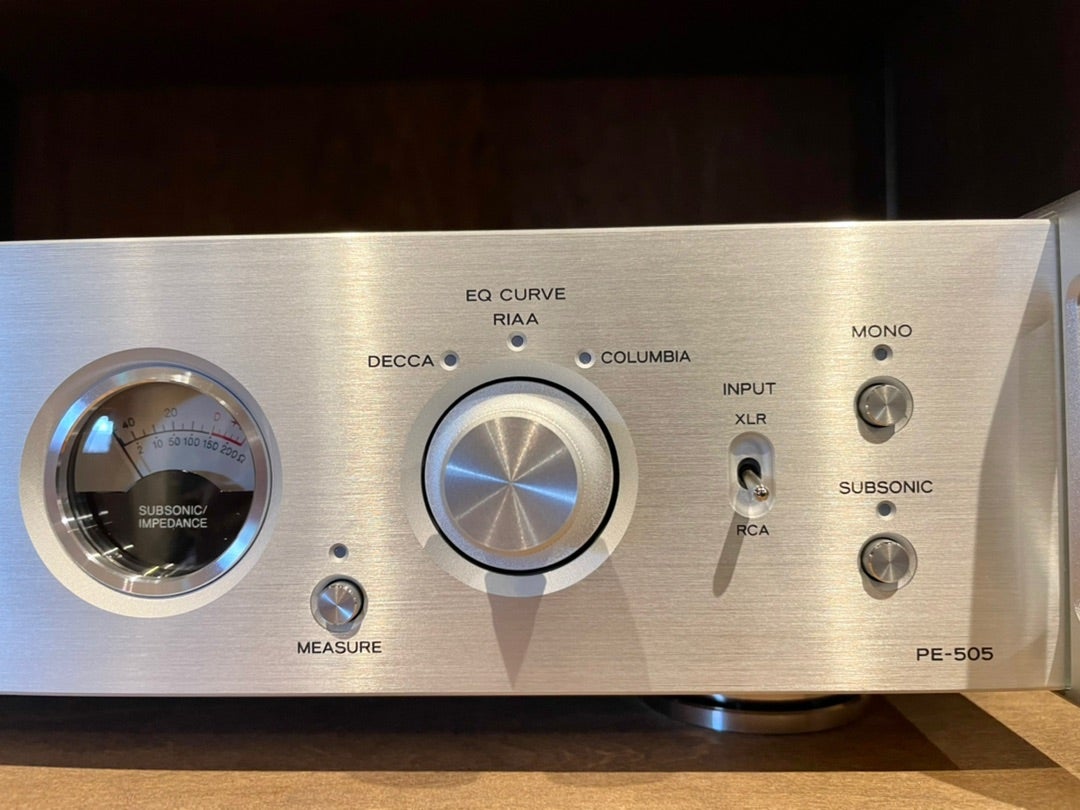 TEAC PE-505 フォノイコライザー | オーディオコアのコアなブログ TEAC PE-505 フォノイコライザー | オーディオコアのコアなブログ