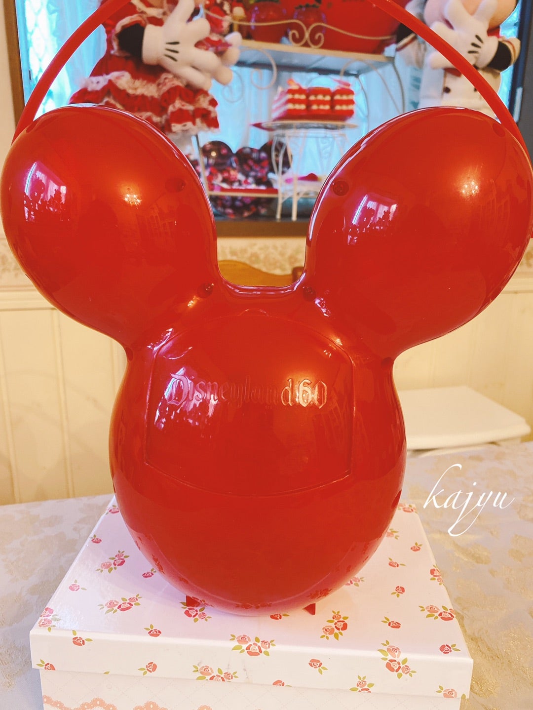 ミッキーバルーンのポップコーンバケット買っちゃった(๑˃̵ᴗ˂̵ ミッキーバルーンのポップコーンバケット買っちゃった(๑˃̵ᴗ˂̵