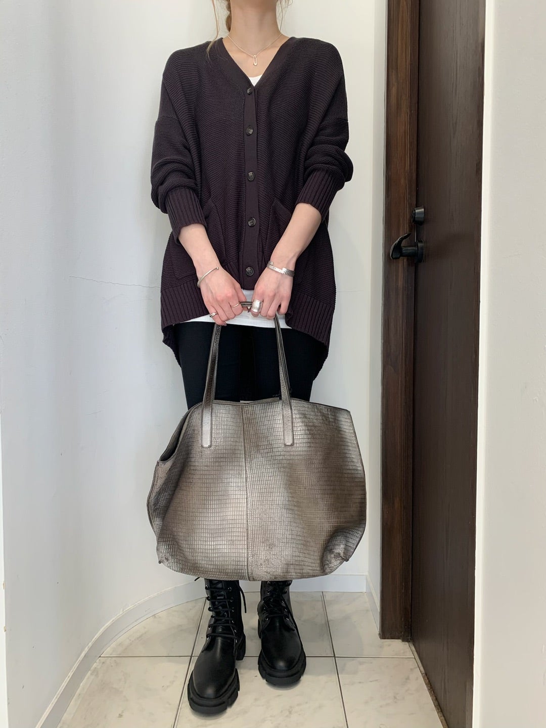 GIORGIO BRATO メタリックトートバッグ | 『bevros womens staff blog』