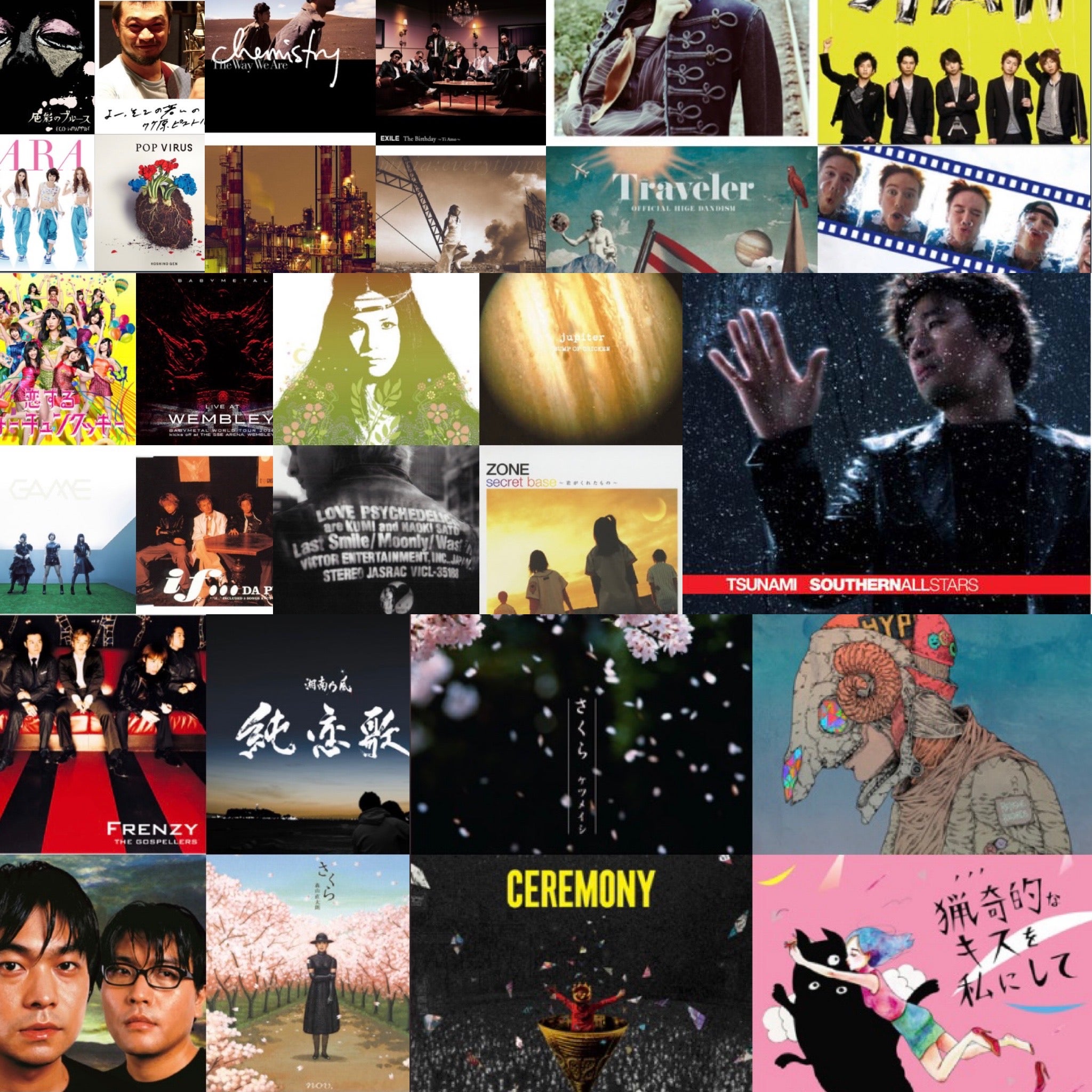 J-POP 20年史 2000～2020年 ただの音楽好きが選んだ最強の名曲