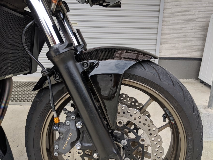Kawasaki ZRX1200r レオパルドアッパーカウル MRAスクリーン パーツ