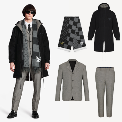 ルイ・ヴィトン「2020 秋冬プレコレクション - LOOK 29」「LV X NIGO