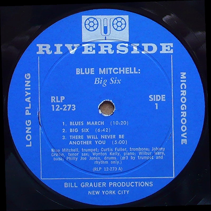 BLUE MITCHELL（RIVERSIDE・リーダー編・その１） | These music suit me well