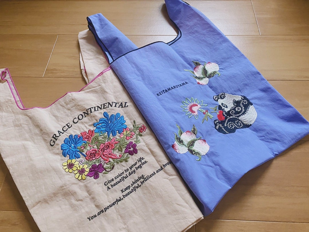 ボールアンドチェーン】刺繍エコバッグ | From NOZOMI