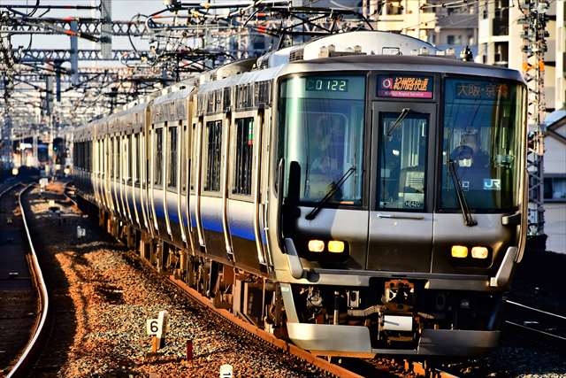 323系LS15スーパー・ニンテンドー・ワールドラッピング車を撮る～野田