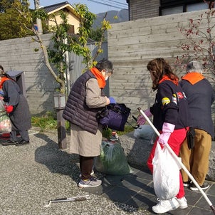女性部太宰府市内清掃2021の画像