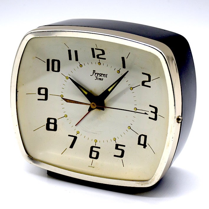 2021年新作リズム時計 パタパタ時計 ゼンマイ式 置時計 インテリア 