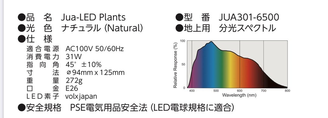 Jua LED Plants 販売開始！使用感をご紹介致します！   ヤドク