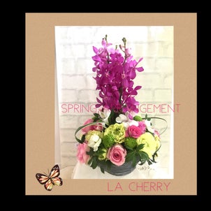 Spring flower arrangement lessonの画像