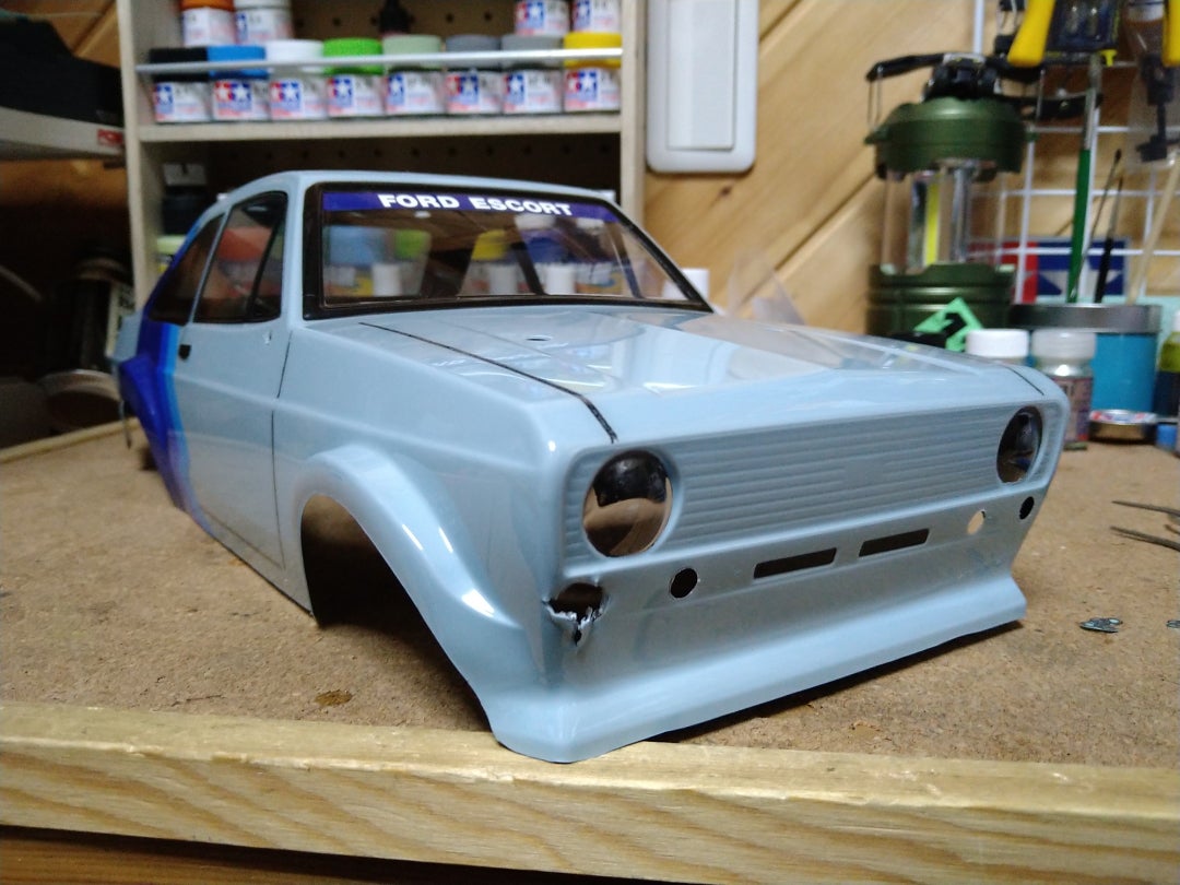 完成】タミヤ フォードエスコートMkⅡラリー 製作記⑤ | sabuの