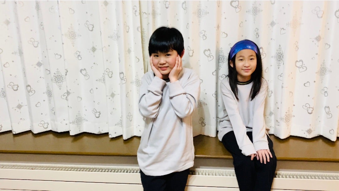 兄妹がユニクロのパジャマでお揃い | みっちゃんママオフィシャル