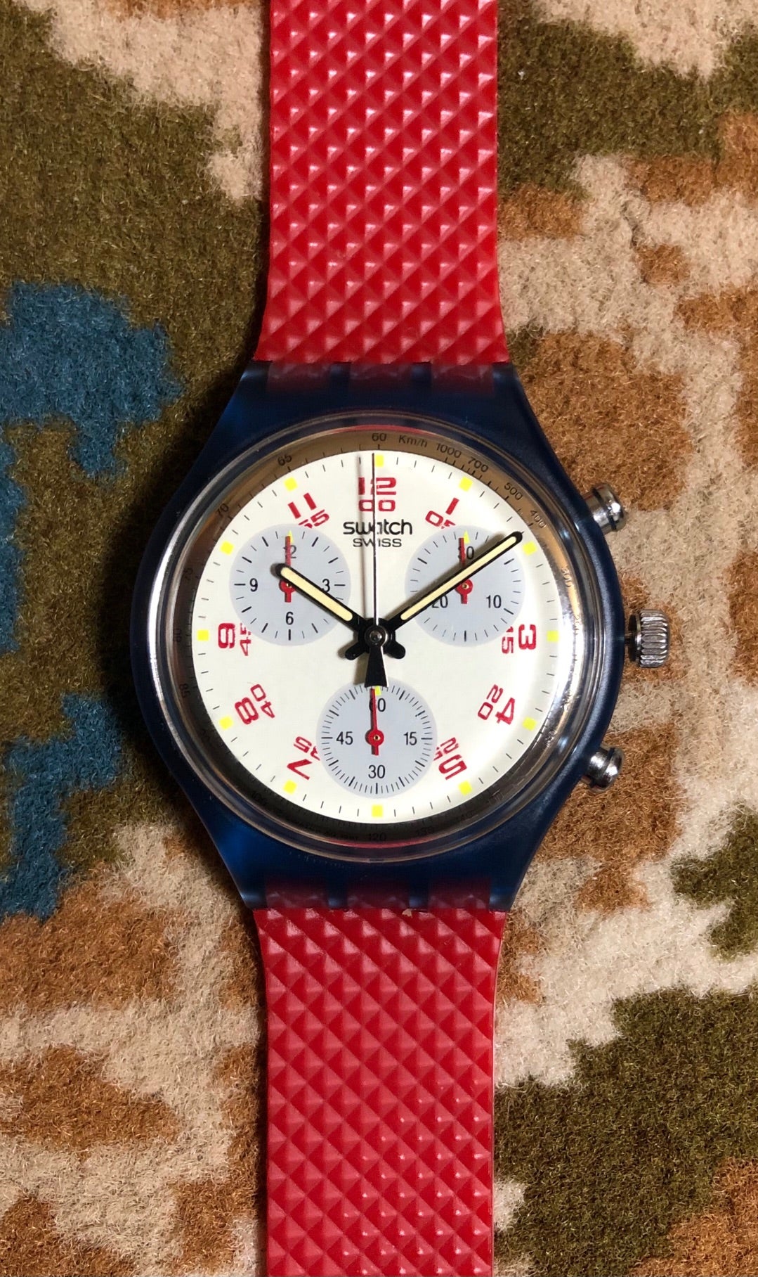 スウォッチ swatch グランプリ Grand Prix  クロノグラフ 腕時計(アナログ) 国内外の人気