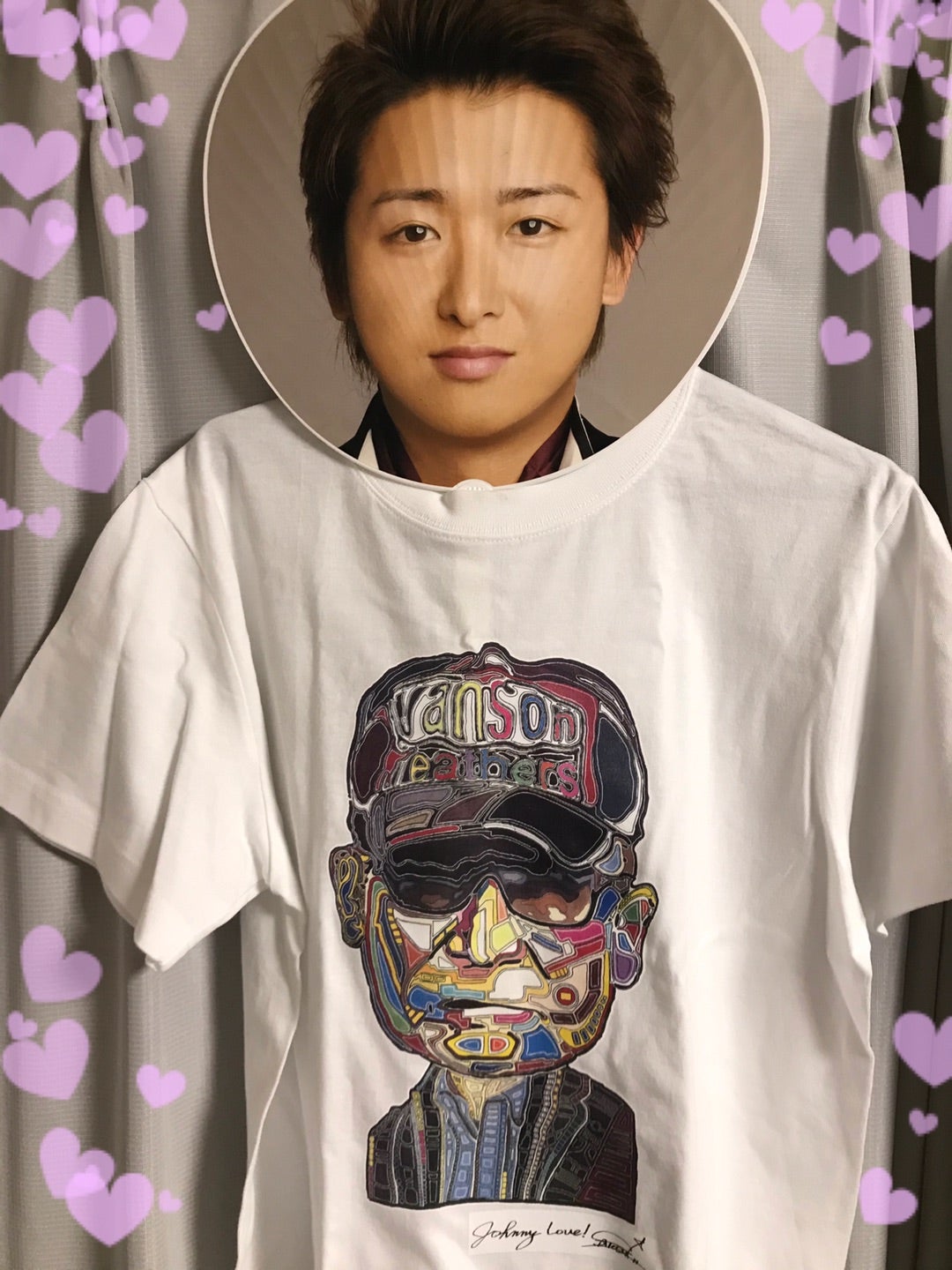 智の絵の、ジャニーさんTシャツ | サトシックパティシェさぴね.大野智