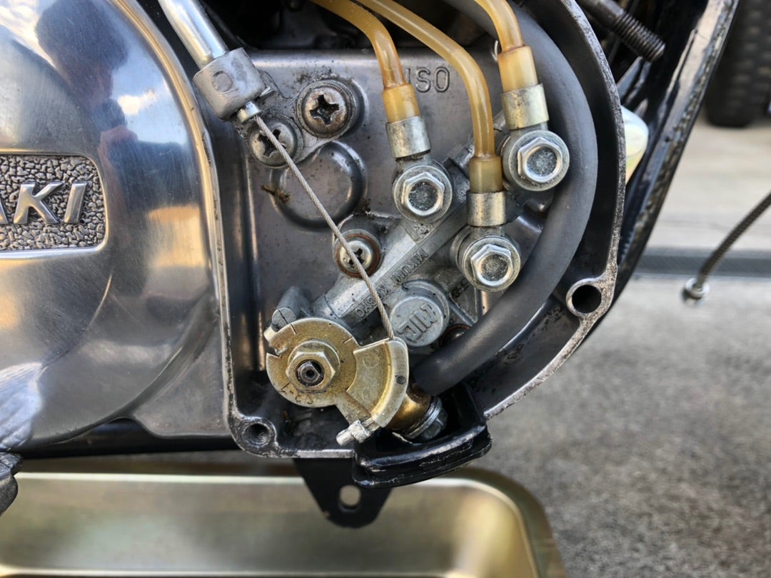 Kawasaki KH 400ss・オイル漏れ修理 | インチキクラシックカー生活
