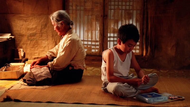 韓国映画 おばあちゃんの家 2002年 | Asian Film Foundation 聖なる館で逢いましょう