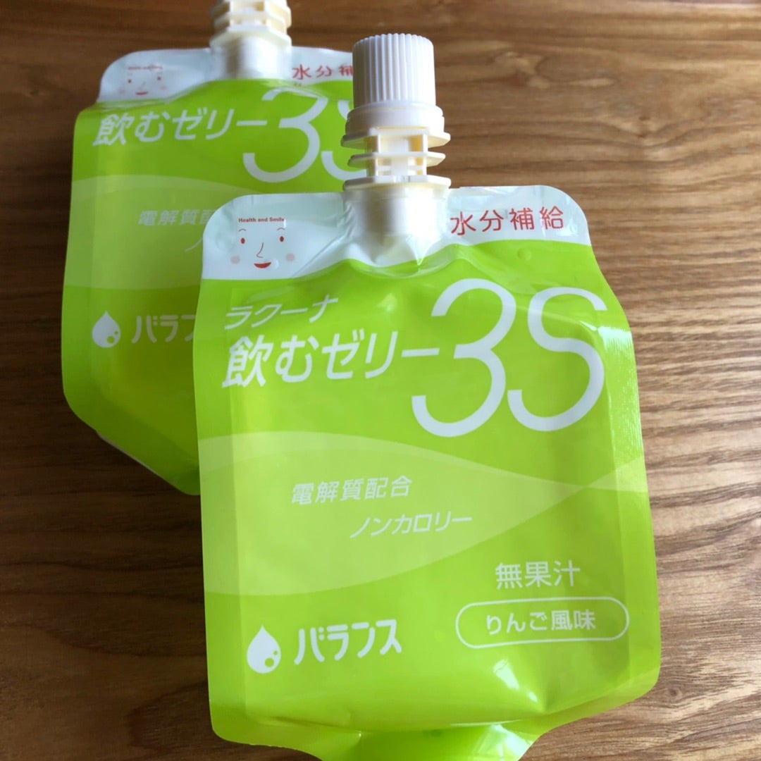 バランス株式会社 『ラクーナ飲むゼリー3S（水分補給ゼリー） りんご風味 150g×30袋』 通販