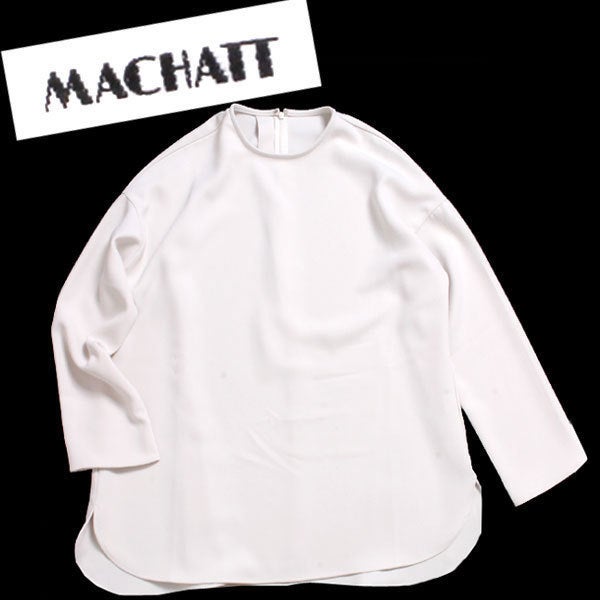 今季 マチャット MACHATT スウェットフーディーホワイト - rehda.com
