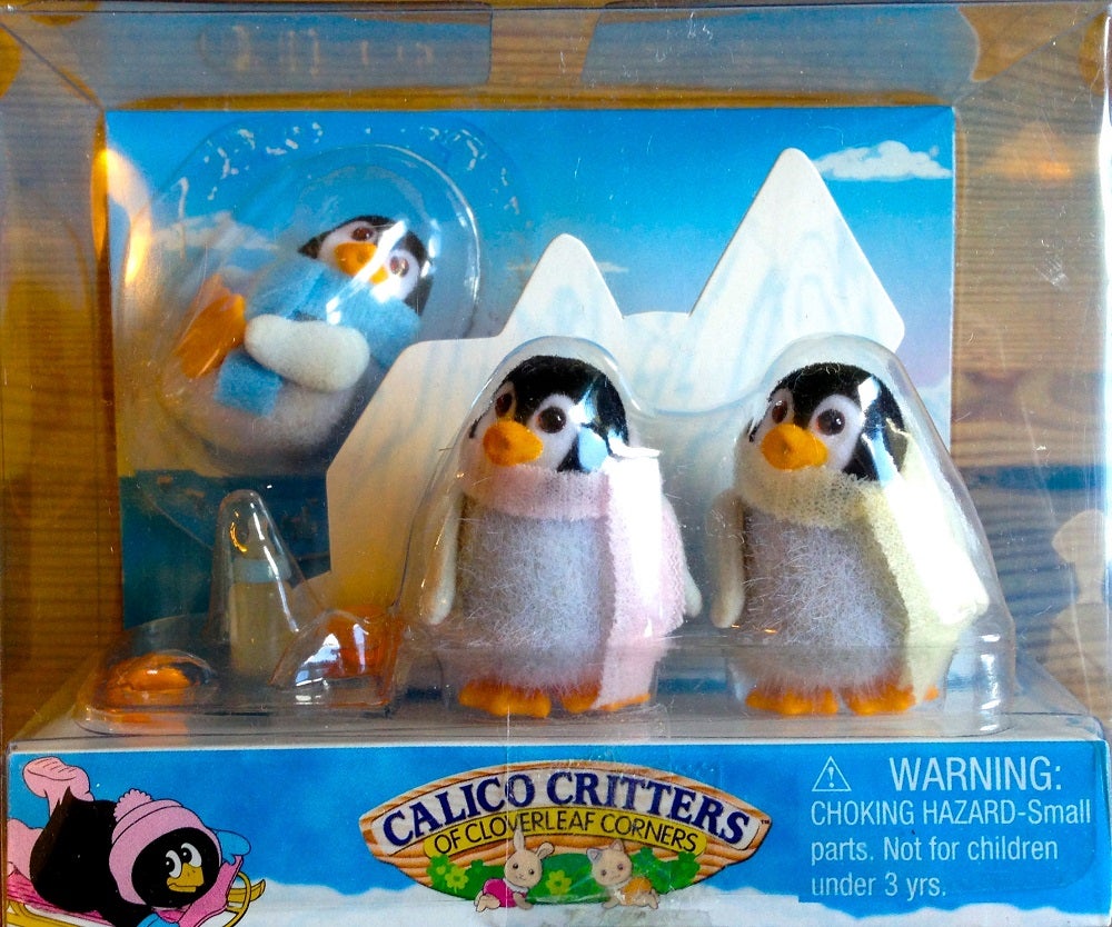 4月25日は『世界ペンギンデー』シルバニアのペンギンファミリー 
