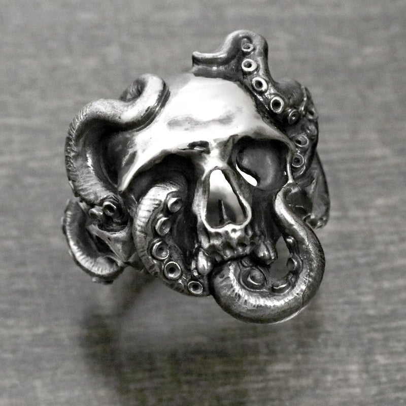 avatara　アヴァターラ　シルバーアクセサリー　蛸　スカル　octopus　skull　新作　シルバーギークス　silver geeks