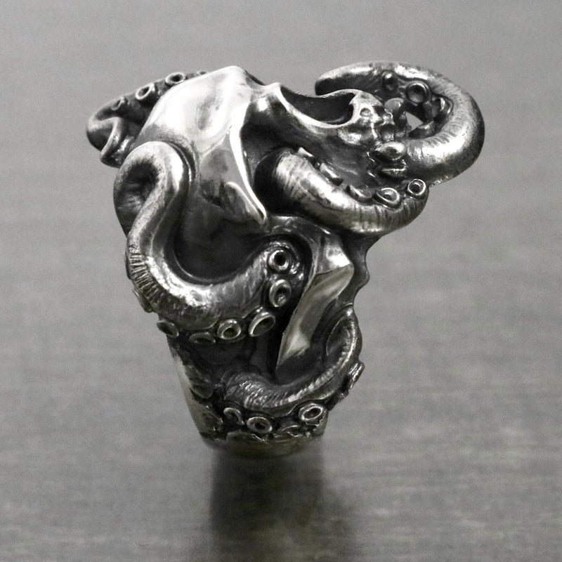 avatara　アヴァターラ　シルバーアクセサリー　蛸　スカル　octopus　skull　新作　シルバーギークス　silver geeks