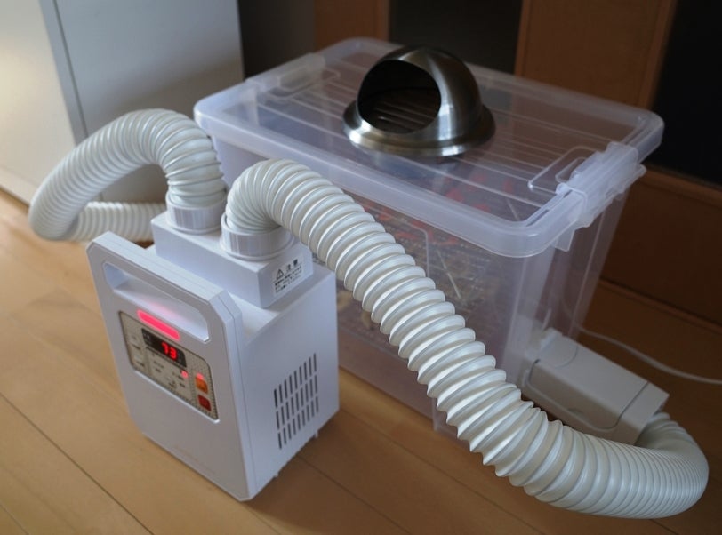 太陽光 食品 乾燥 機 フード ドライヤー 自作 梅雨明けに備えて 