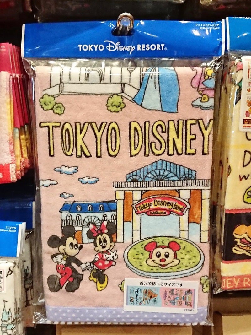 安い 東京ディズニーリゾート フェイスタオルロング ファンマップ