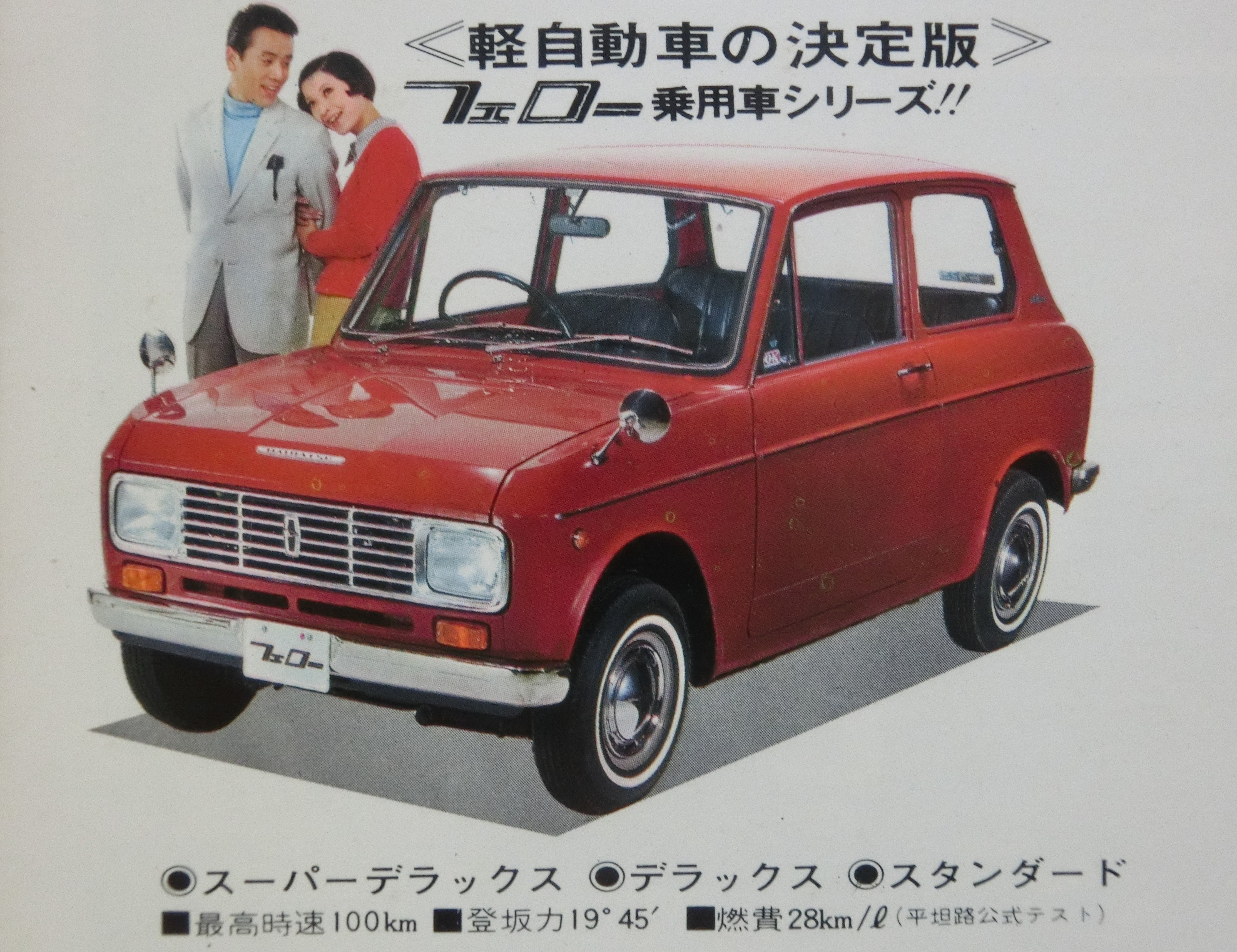 ☆1967年トイタウン初代ダイハツ フェロー ～ ブリキ自動車 