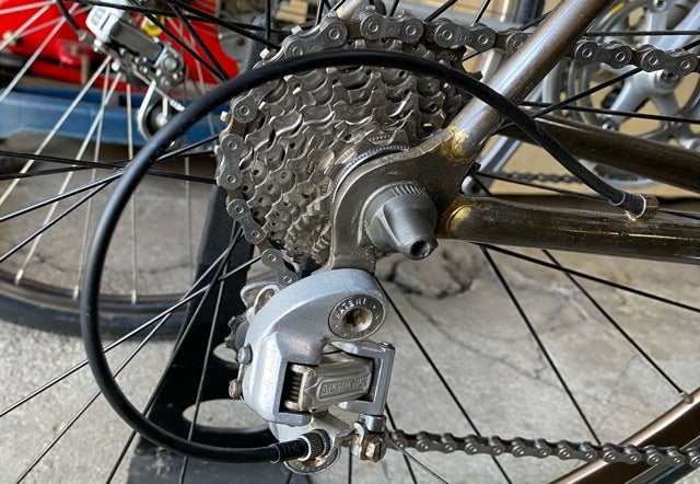 リアSUNTOUR V-LUXEとフロントSUNTOUR 7で2x9速運用 | 休業日報 リアSUNTOUR V-LUXEとフロントSUNTOUR 7で2x9速運用 | 休業日報