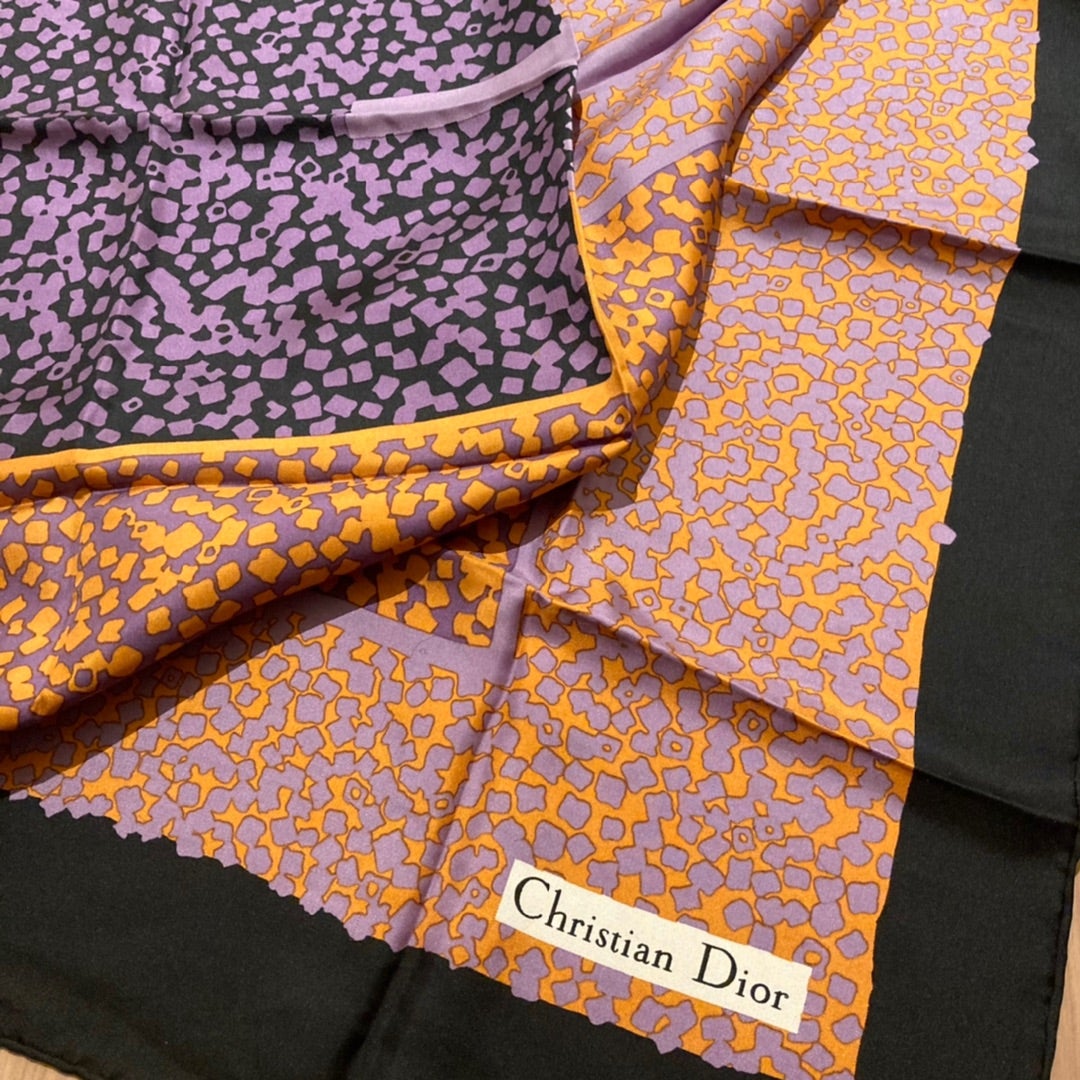 【美品・正規品保証】クリスチャンディオール Dior スカーフ ビンテージ
