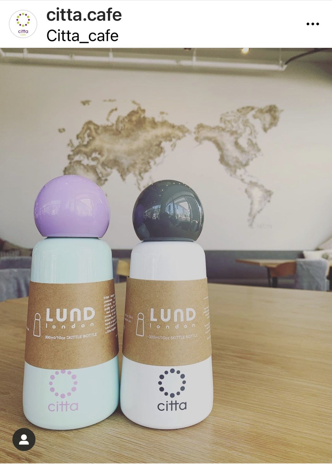 販売開始!】CITTAオリジナル商品*LUND LONDONスキットルボトル