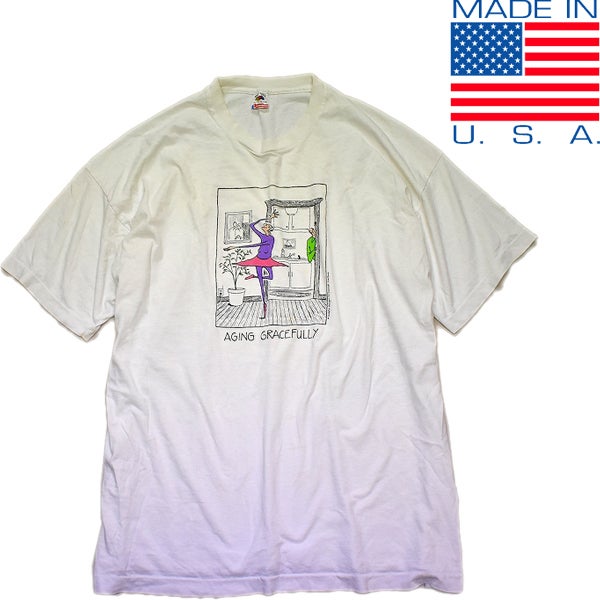 アメリカ製プリントTシャツ@古着屋カチカチ