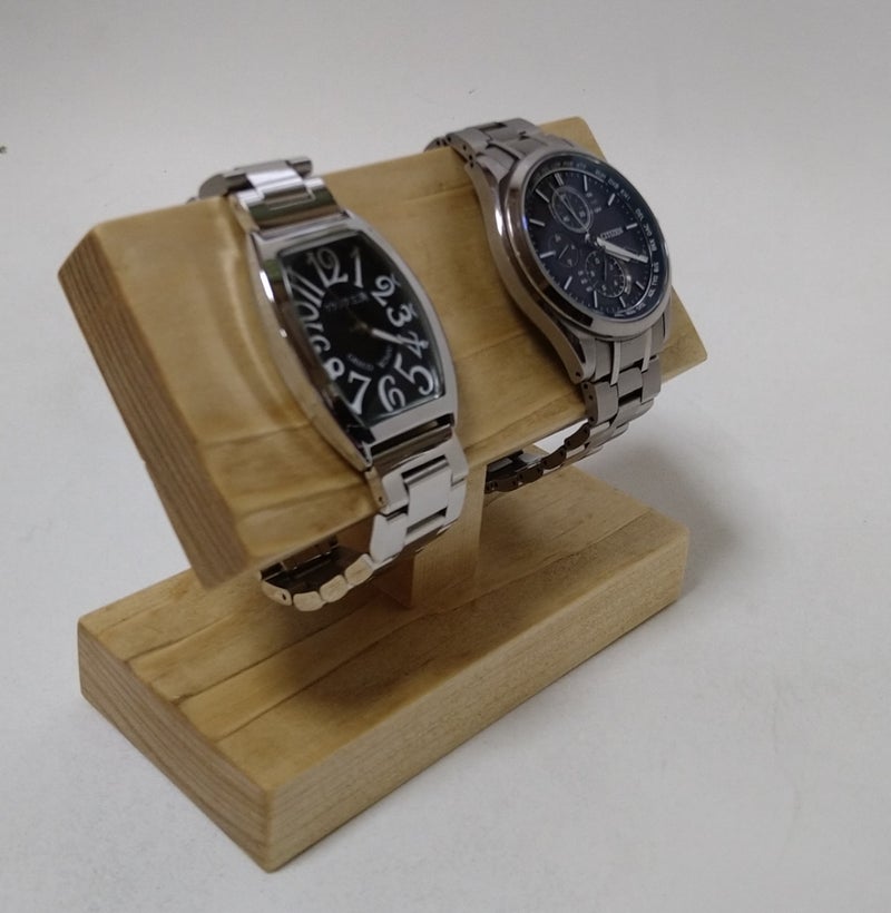 自作の腕時計スタンド | マッチョ印のカントリー家具