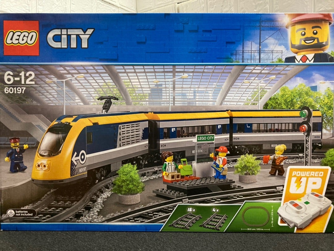レゴ(LEGO)シティ ハイスピード・トレイン 60197を作ってみました その 