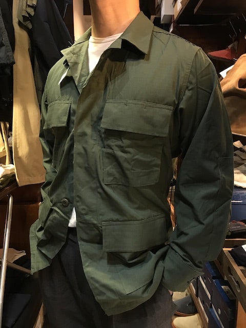 90's US Army BDU Jacket Dead Stock! BLK OD 3col | ILLMINATE blog
