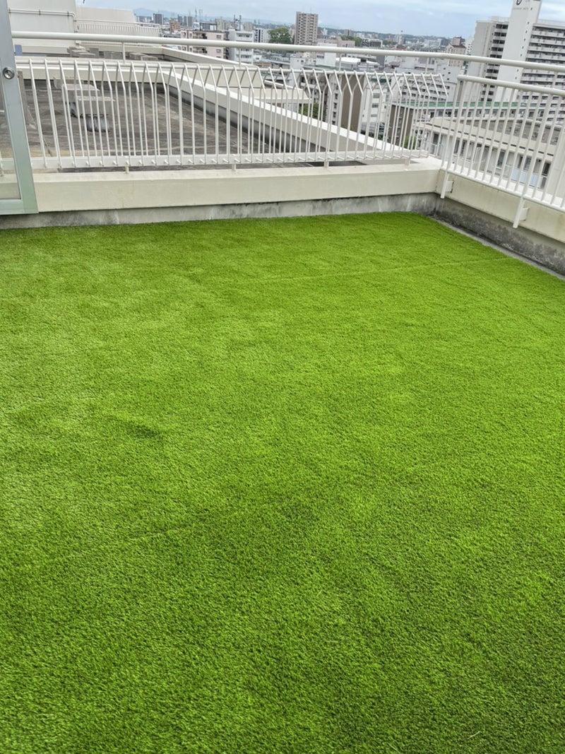 人工芝で屋上の改造 人工芝の芝キング