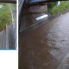 大雨～穂谷川増水の画像