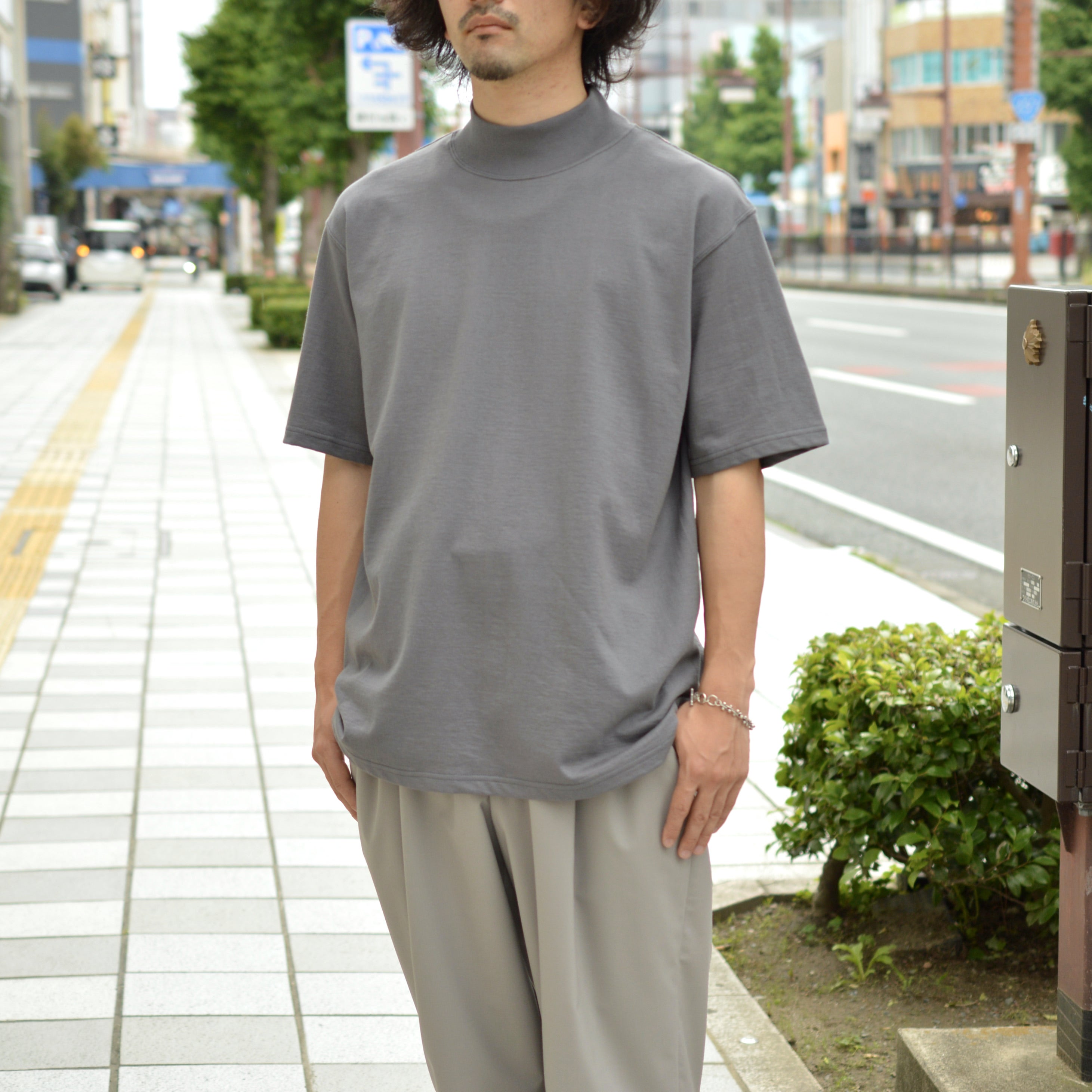 Graphpaper S/S Mock Neck Tee | Gramme Huit BLOG(グラムウィット 