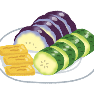 ダイエット用に漬け物を購入の 画像